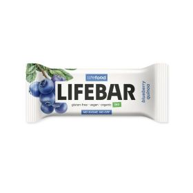 Lifefood Lifebar tyčinka borůvková s quinoou RAW BIO 40g