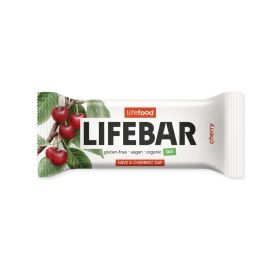 Lifefood Lifebar tyčinka višňovo-třešňová RAW BIO 40g